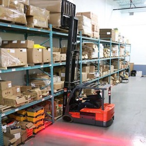 1500 Lumens Forklift LED Red Zone Light for Warehouse